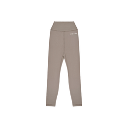 Signature Logo Legging - Hazelnut/White