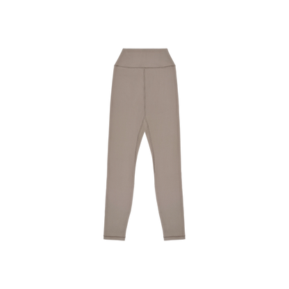 Signature Logo Legging - Hazelnut/White