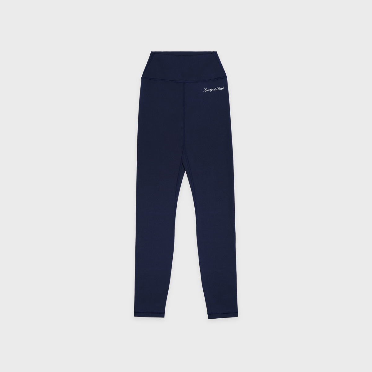 Signature Logo Legging - Navy/White