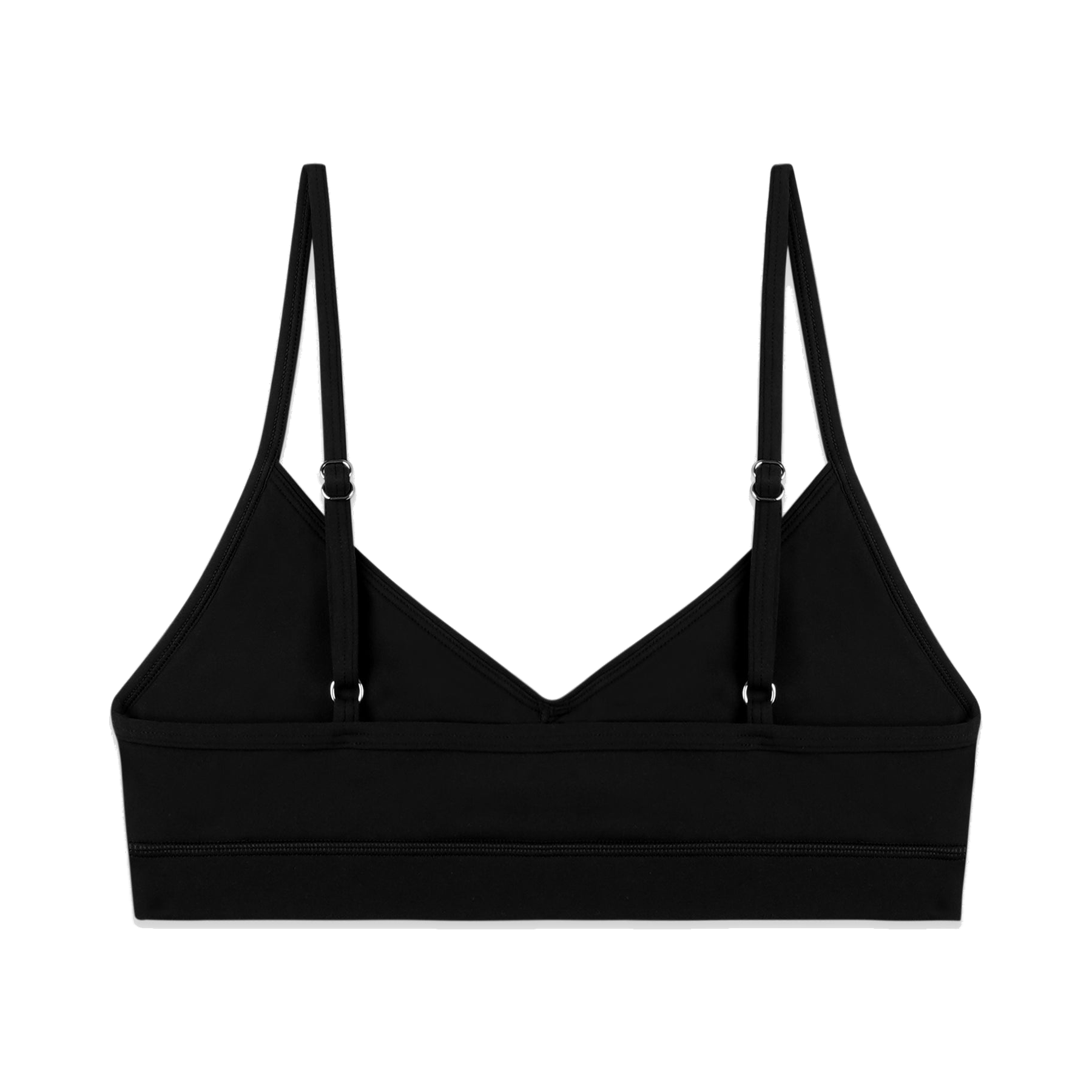 Signature Logo Mini Sports Bra - Black/White