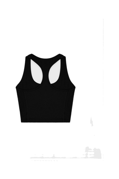 Signature Logo Sports Tank - Black/White
