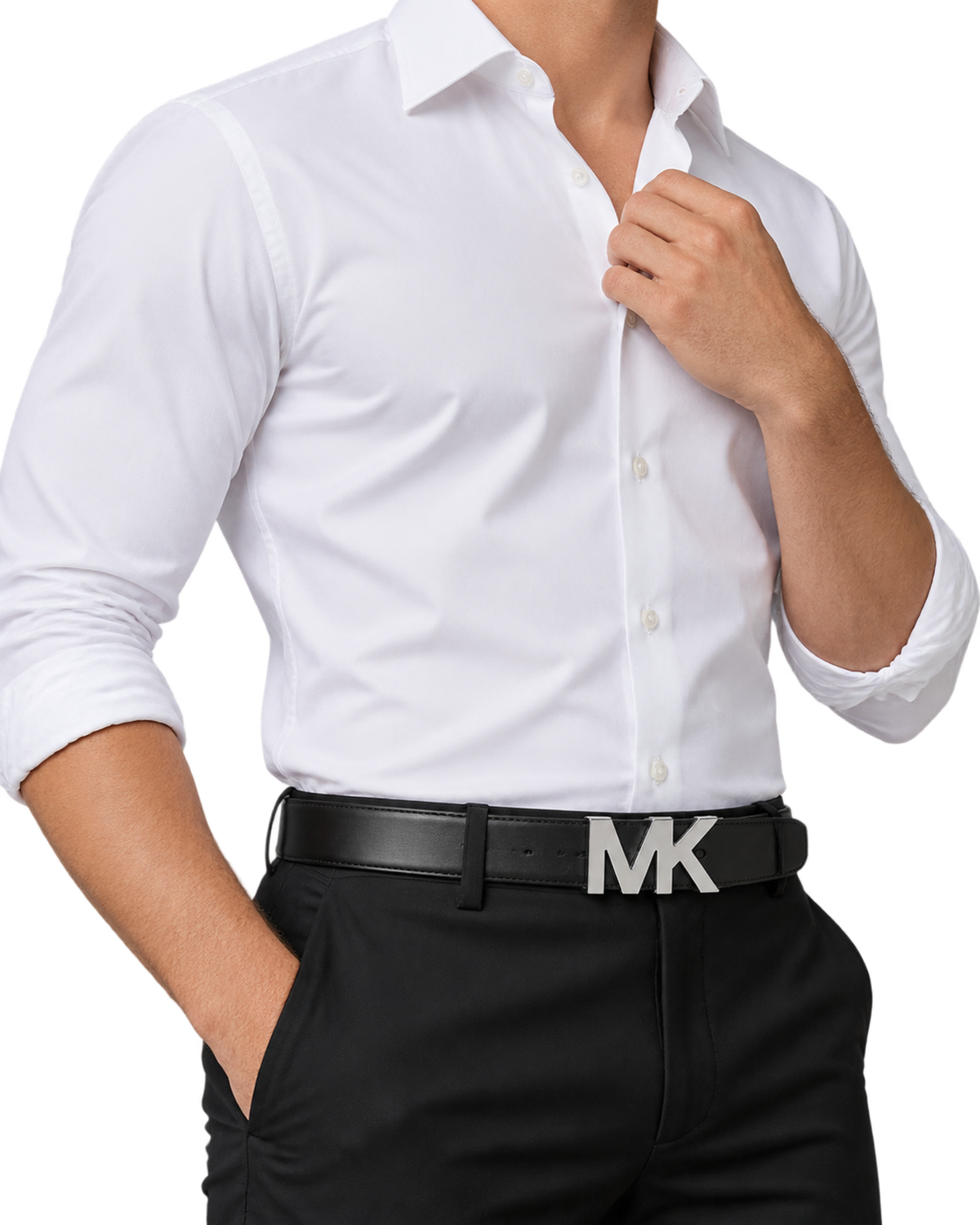 Signature Logo Wallet and Reversible Belt Gift Set