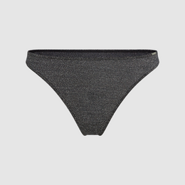 Signature metallic thong