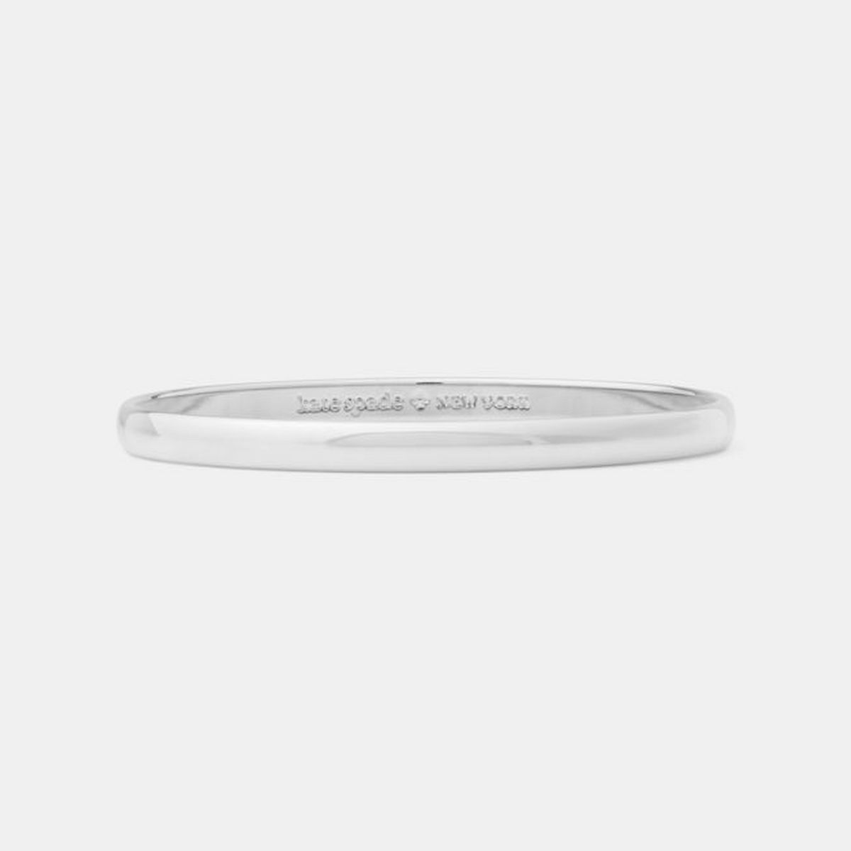 Silver Lining Idiom Bangle