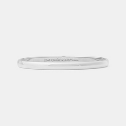 Silver Lining Idiom Bangle