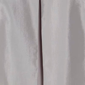 Silver Puff Sleeve Shacket Top