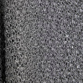 Silver Sequin Knit Top
