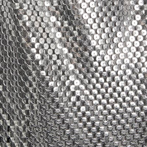 Silver Sleeveless Sequin Cami Mini Dress