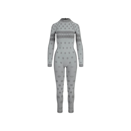 SKIMS FIRST LAYERS TURTLENECK CATSUIT | MIRROR WINTER FAIR ISLE