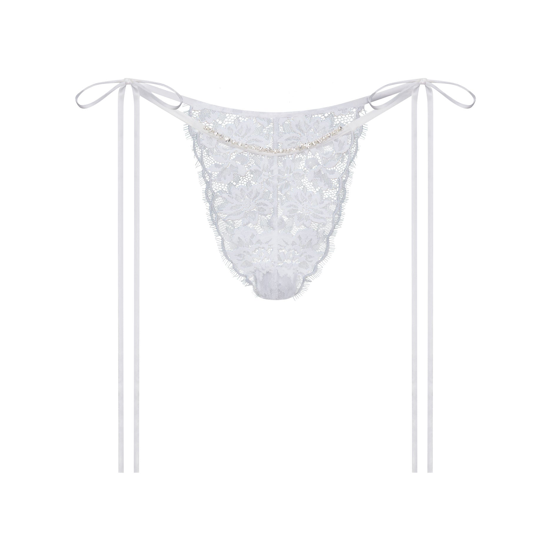 Skims Lace Tie Side Tanga