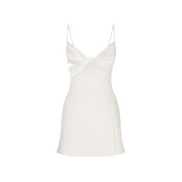Skims Romance Draped Mini Slip Dress