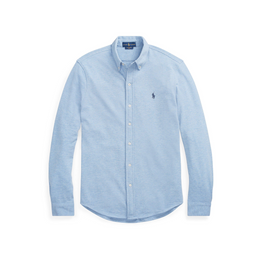 Slim Fit Button-Down Plain Shirt