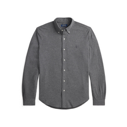 Slim Fit Button-Down Plain Shirt