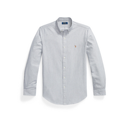 Slim Fit Striped Oxford Shirt