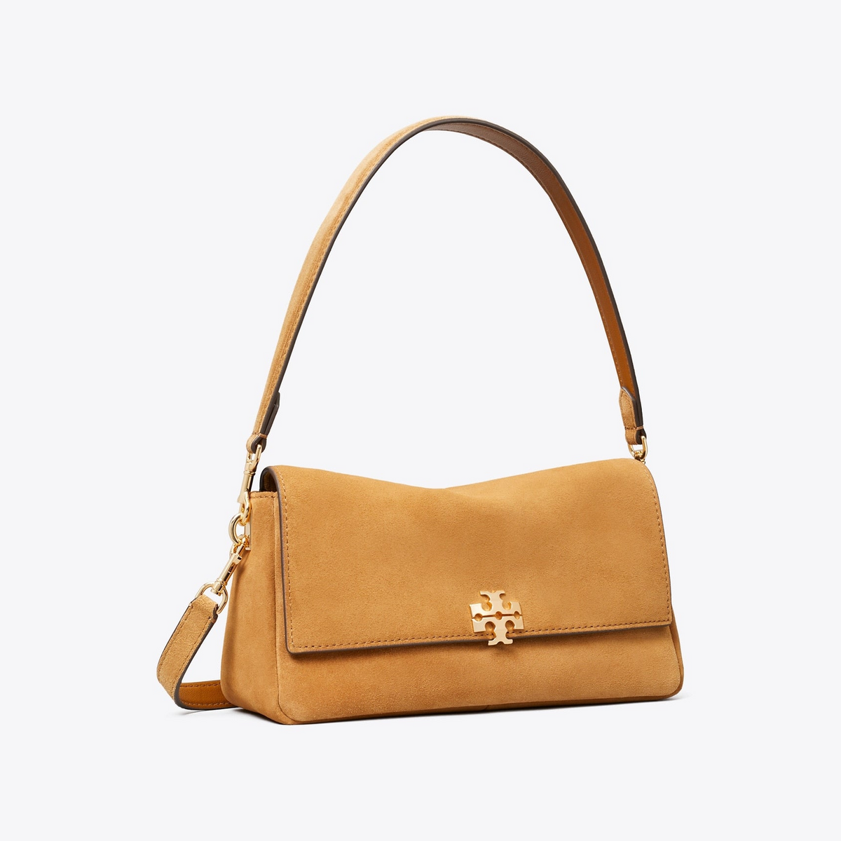 Small Charlie Suede Shoulder Bag