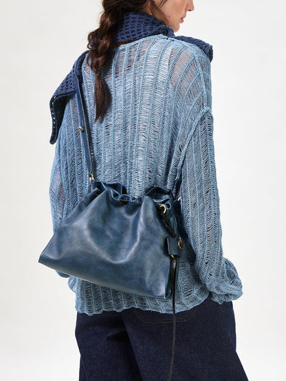 Songmont Small Gather Bag Set - Navy (Contrast Tone)