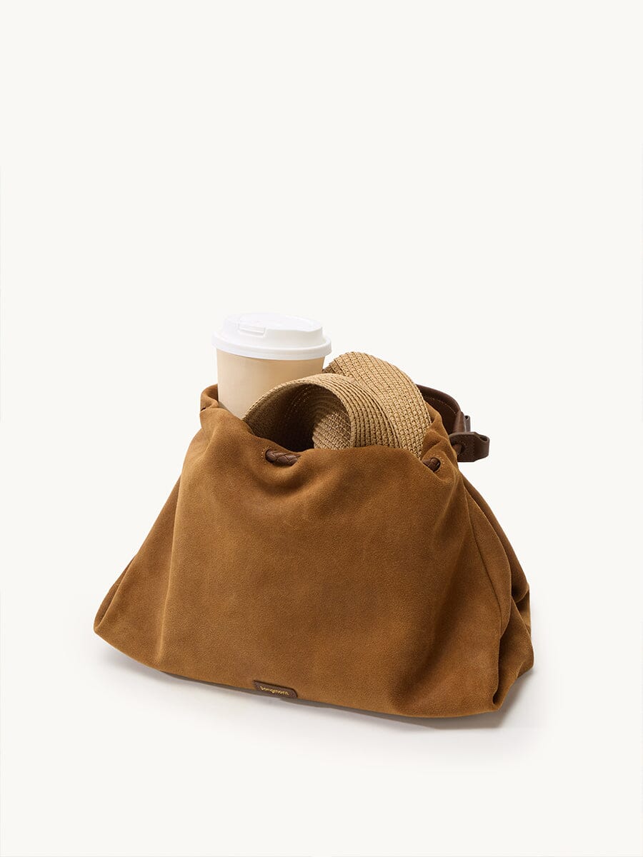 Songmont Small Gather Bag Set - Ochre Suede