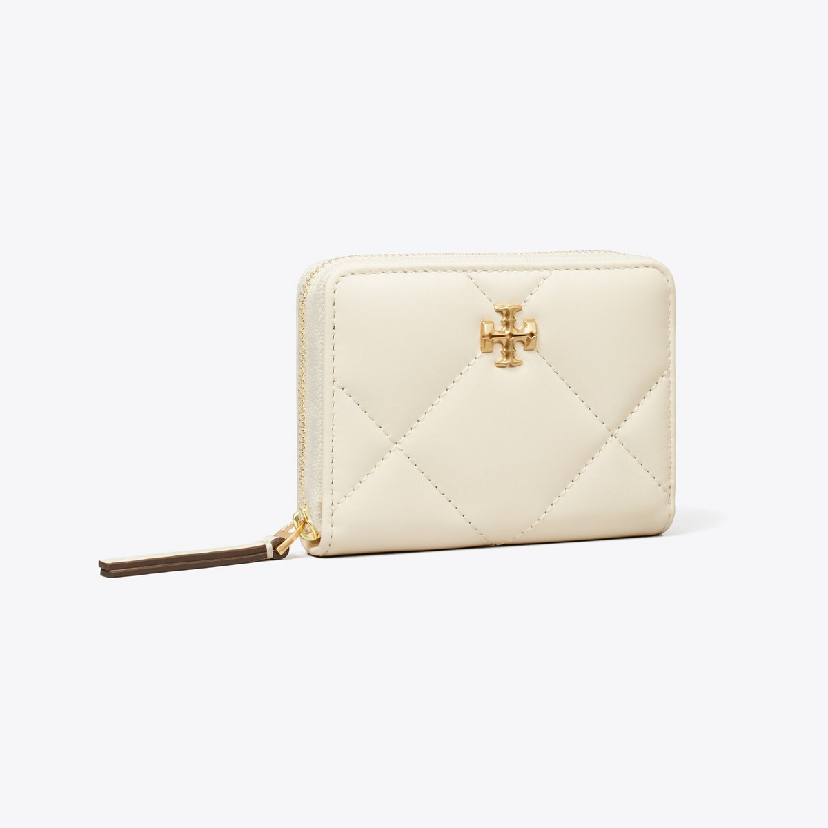 Small Kira Diamond Quilt Zip-Around Wallet