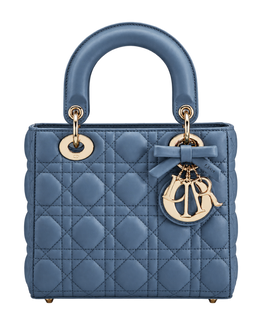 Small Lady Dior bag with shoulder strap