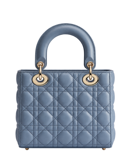 Small Lady Dior bag with shoulder strap