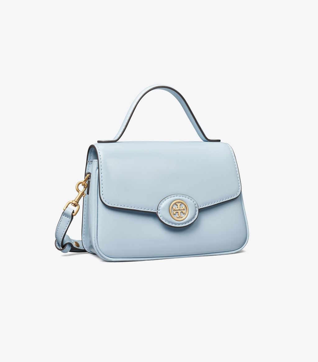 Tory Burch SMALL ROBINSON SPAZZOLATO TOP-HANDLE BAG - Bags | Shop From The Mirage