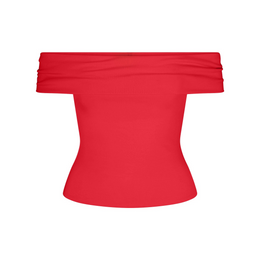 Smooth Layers Asymmetrical Off the Shoulder Top