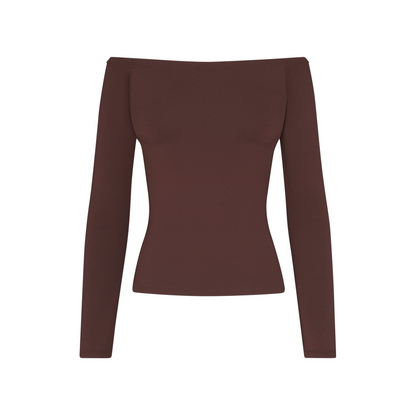 Smooth Layers Off the Shoulder Top