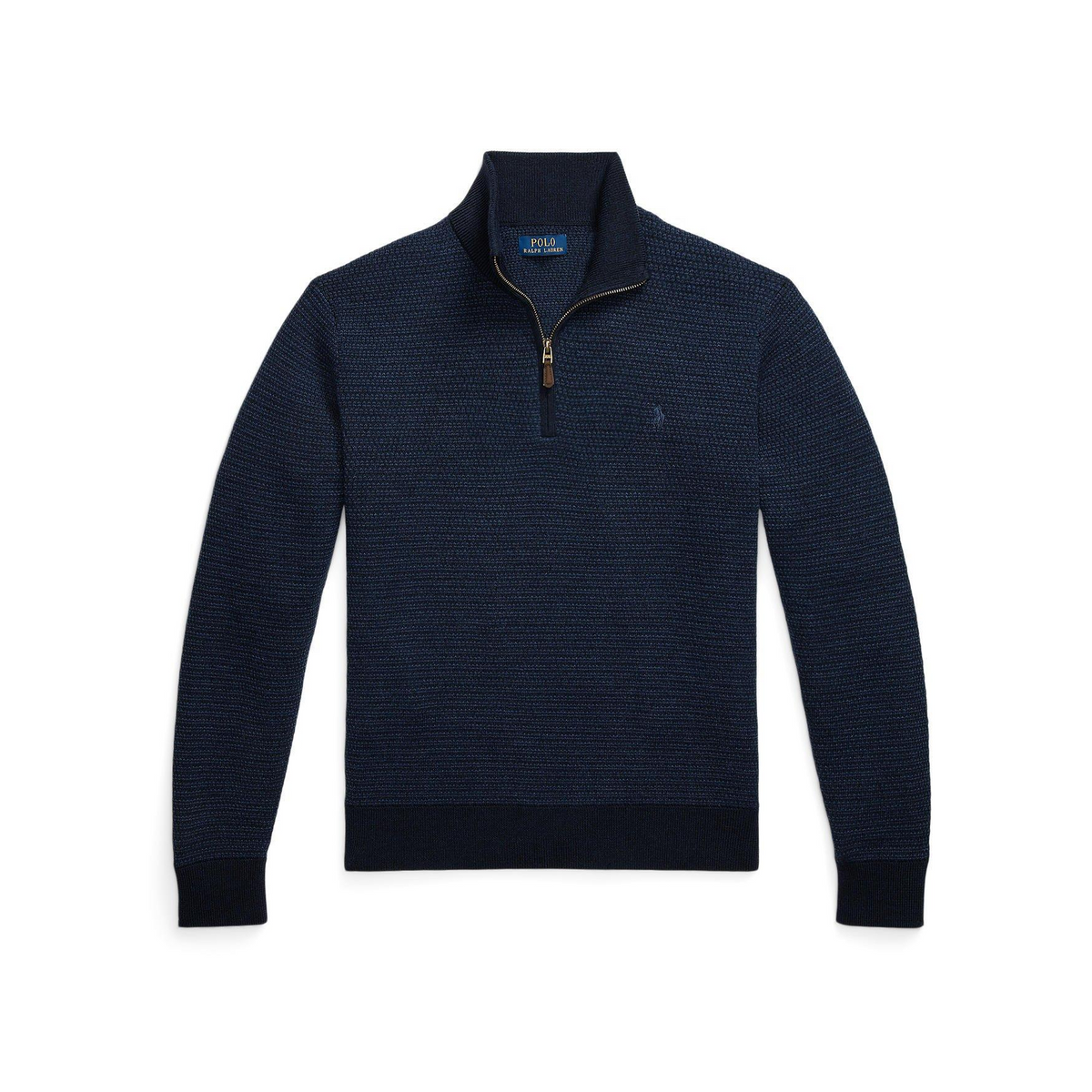 Soft-Touch Structured Fit Crew Neck Jumper
