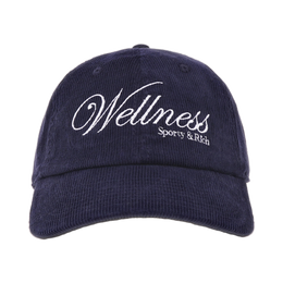Soho Corduroy Hat - Navy/White