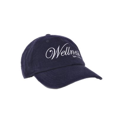 Soho Corduroy Hat - Navy/White