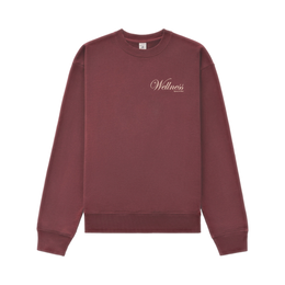 Soho Crewneck - Merlot/Cream