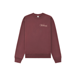 Soho Crewneck - Merlot/Cream