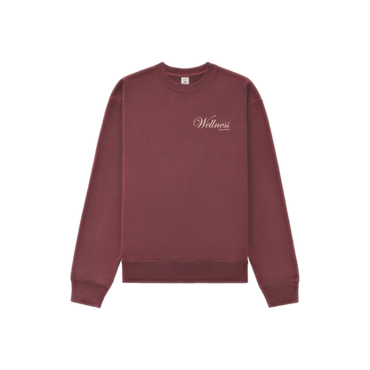 Soho Crewneck - Merlot/Cream