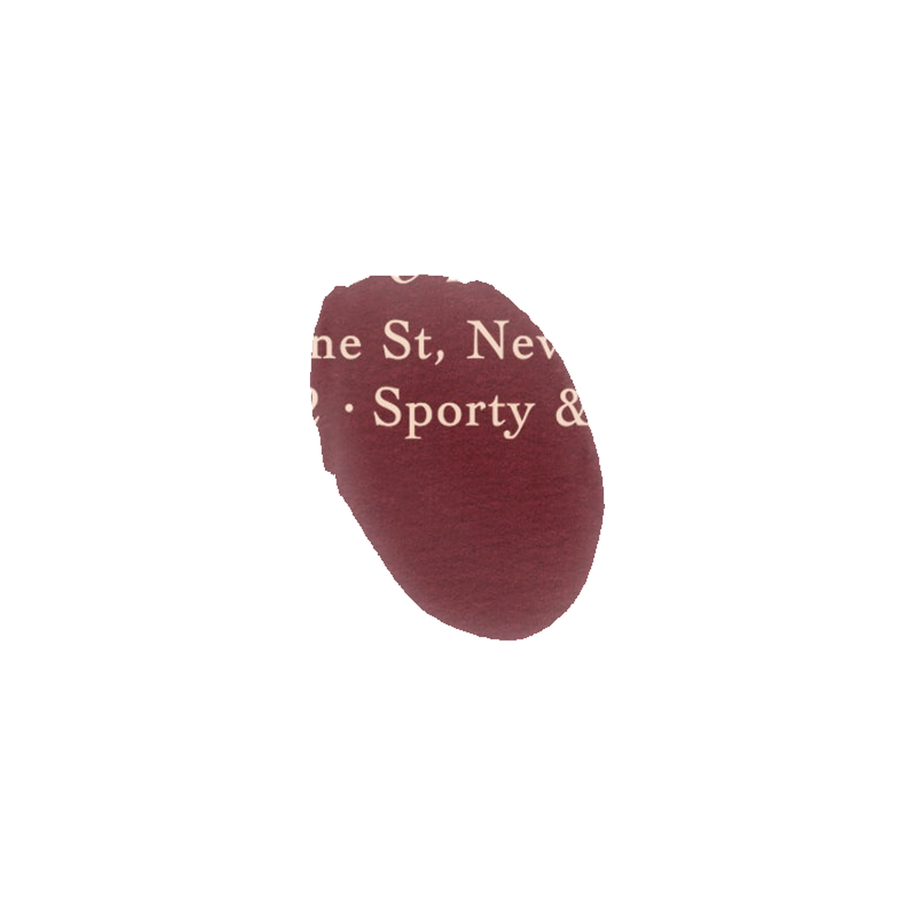 Soho Crewneck - Merlot/Cream