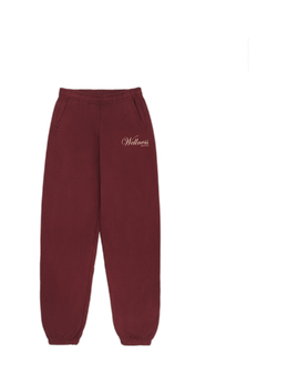 Soho Sweatpant - Merlot/Cream