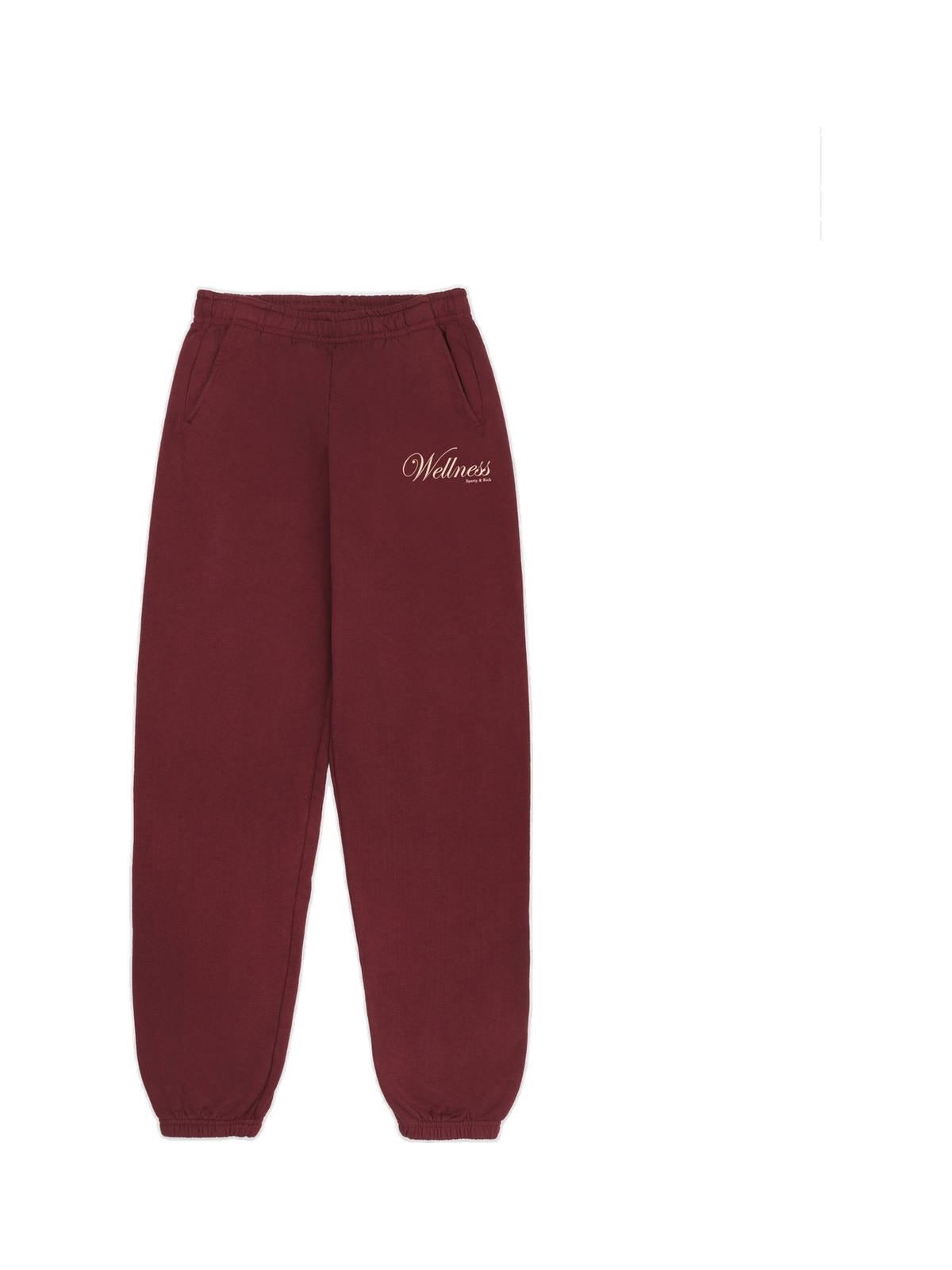 Soho Sweatpant - Merlot/Cream