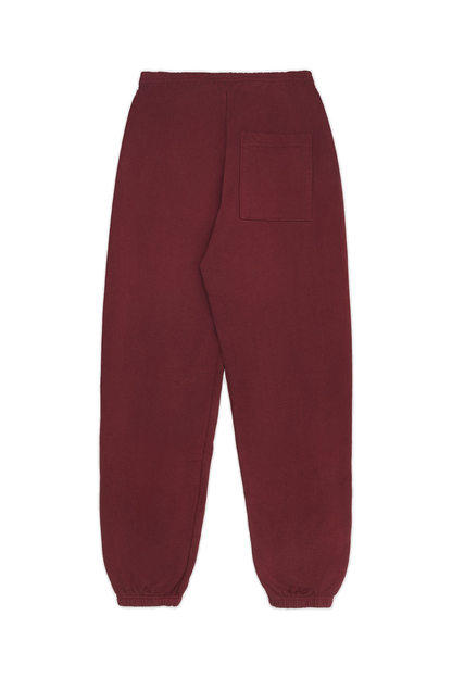 Soho Sweatpant - Merlot/Cream