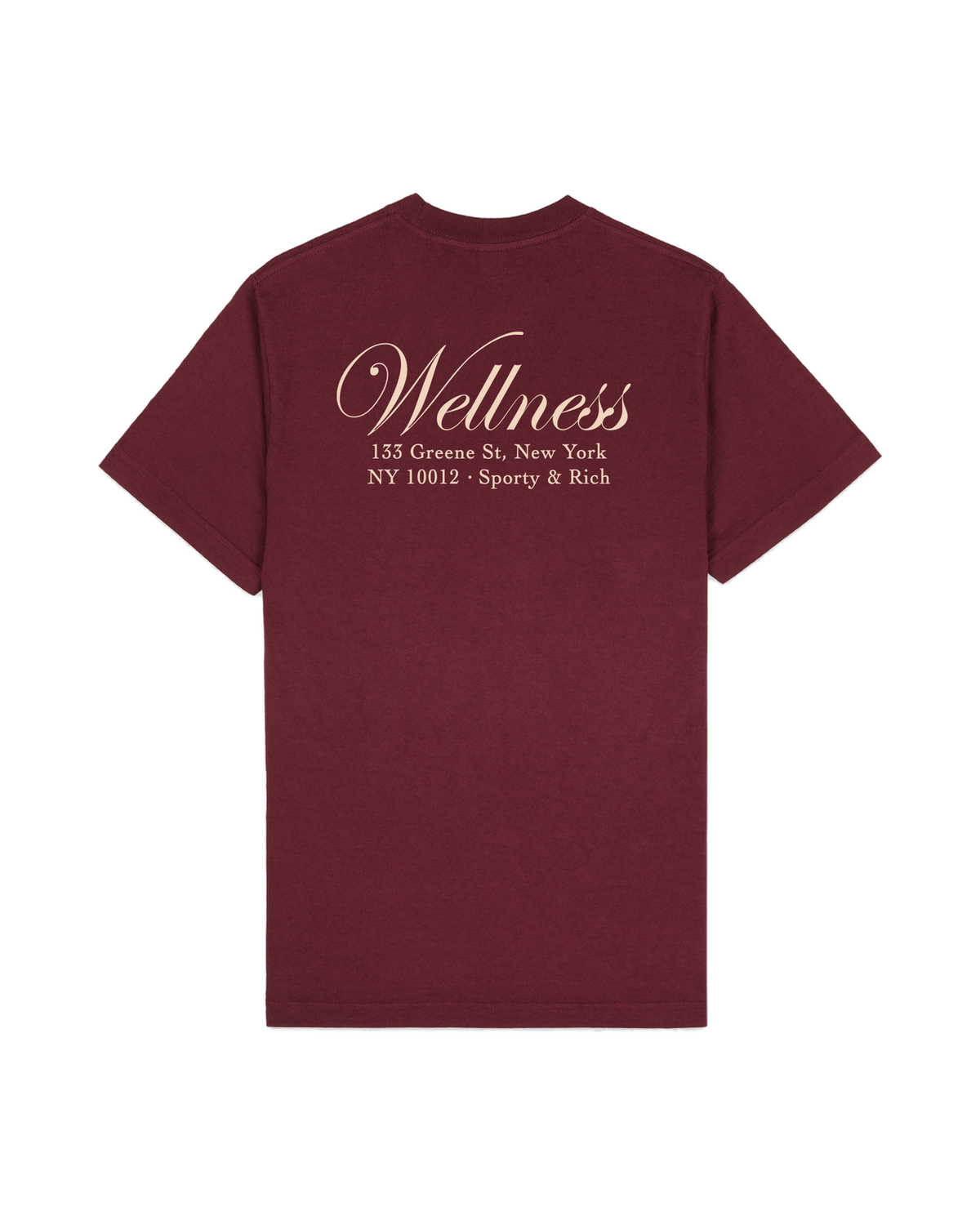 Soho T-Shirt - Merlot/Cream