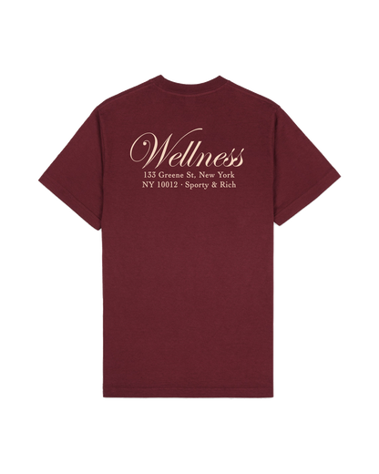 Soho T-Shirt - Merlot/Cream