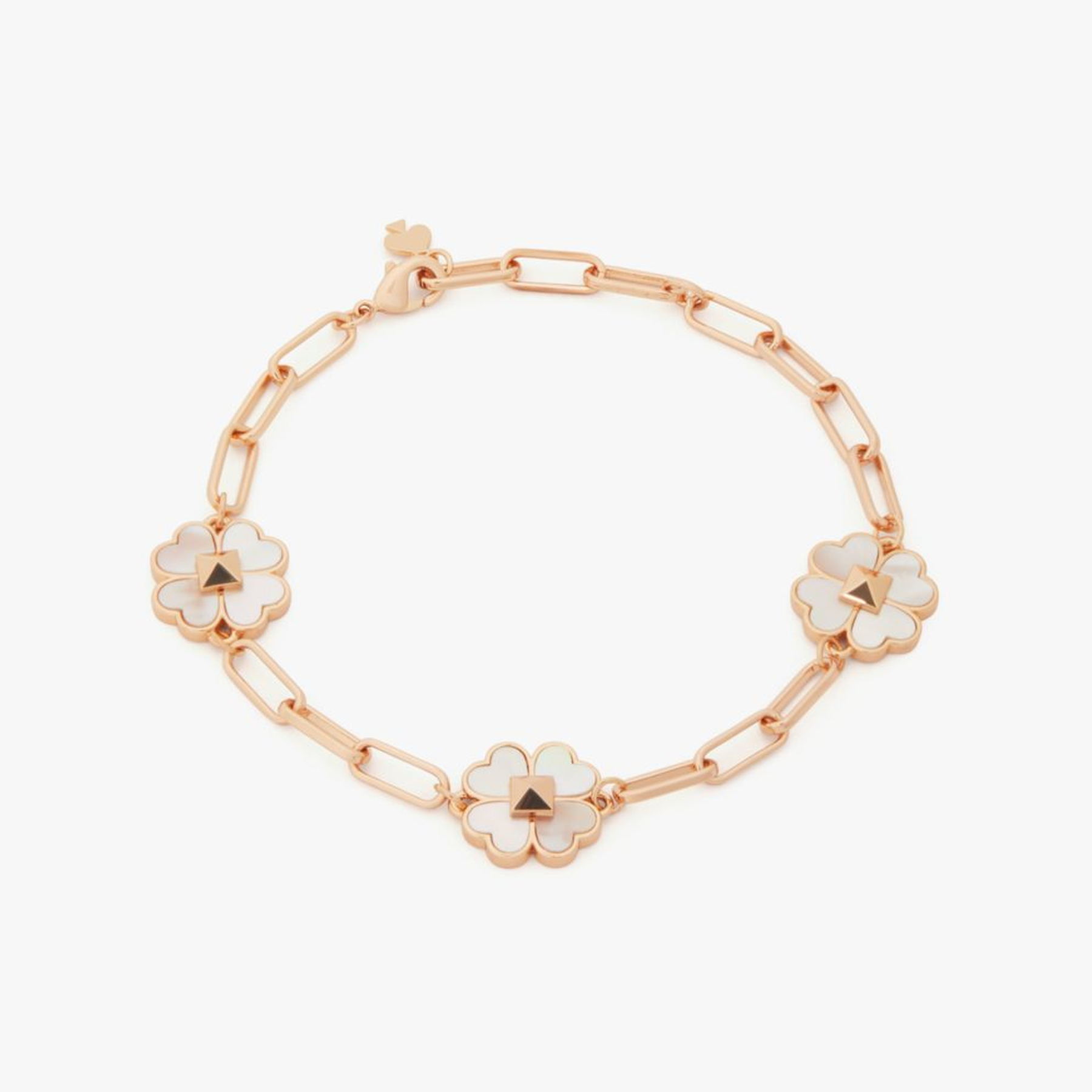 Spades & Studs Chain Link Bracelet