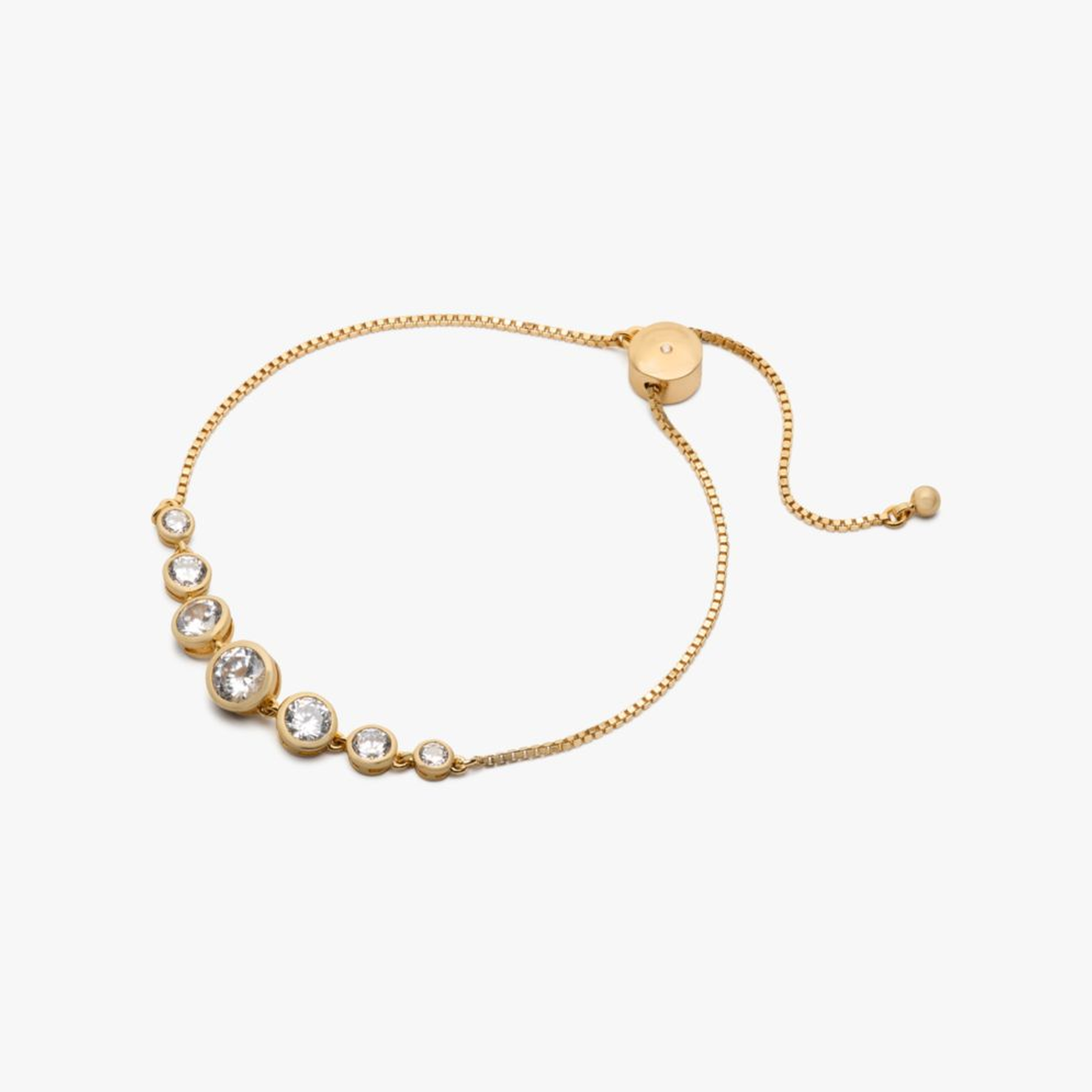 Sparkling Stone Slider Bracelet