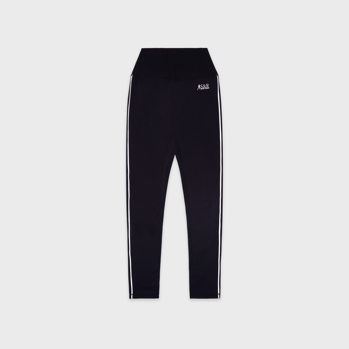 SR Runner Legging - Black/White