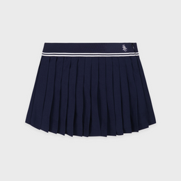 SRC Abigail Skirt - Navy/Ecru