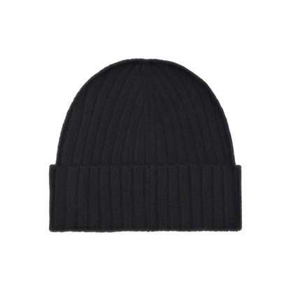 SRC Cashmere Beanie - Black/White