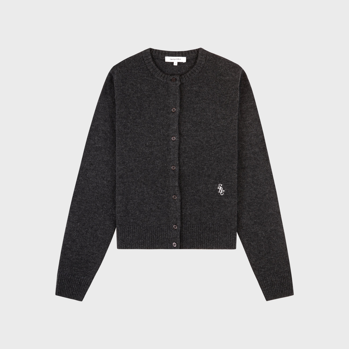 SRC Cashmere Cardigan - Dark Grey