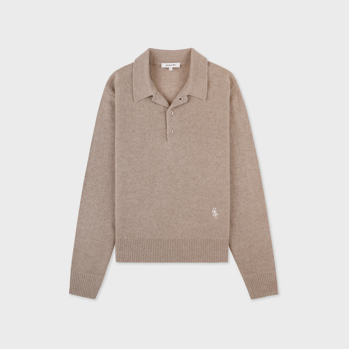SRC Cashmere Polo - Tapioca