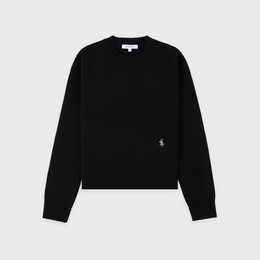 SRC Cashmere Sweater - Black/White