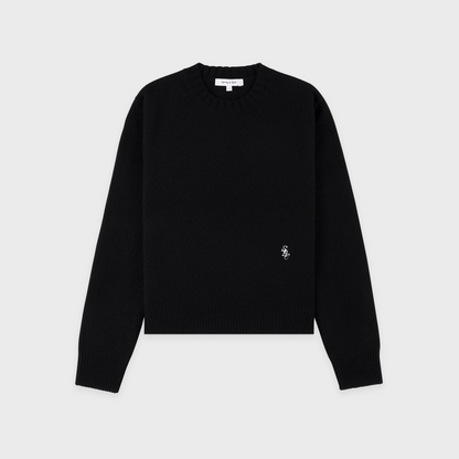 SRC Cashmere Sweater - Black/White