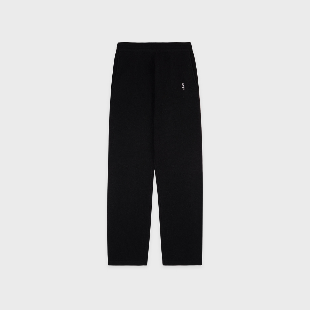 SRC Cashmere Trousers - Black/White