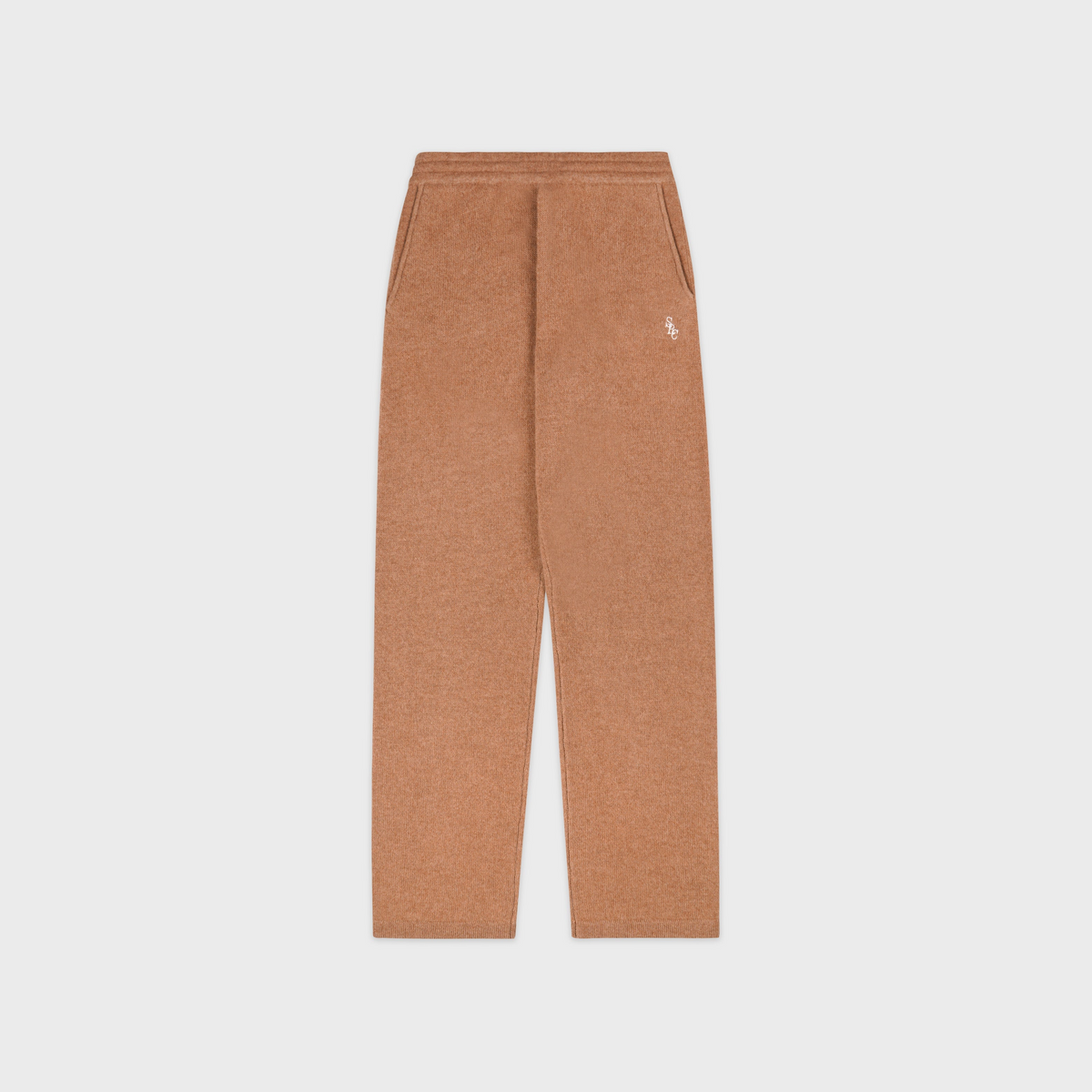 SRC Cashmere Trousers - Camel/White